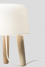Milk Bordlampa Ask Natur